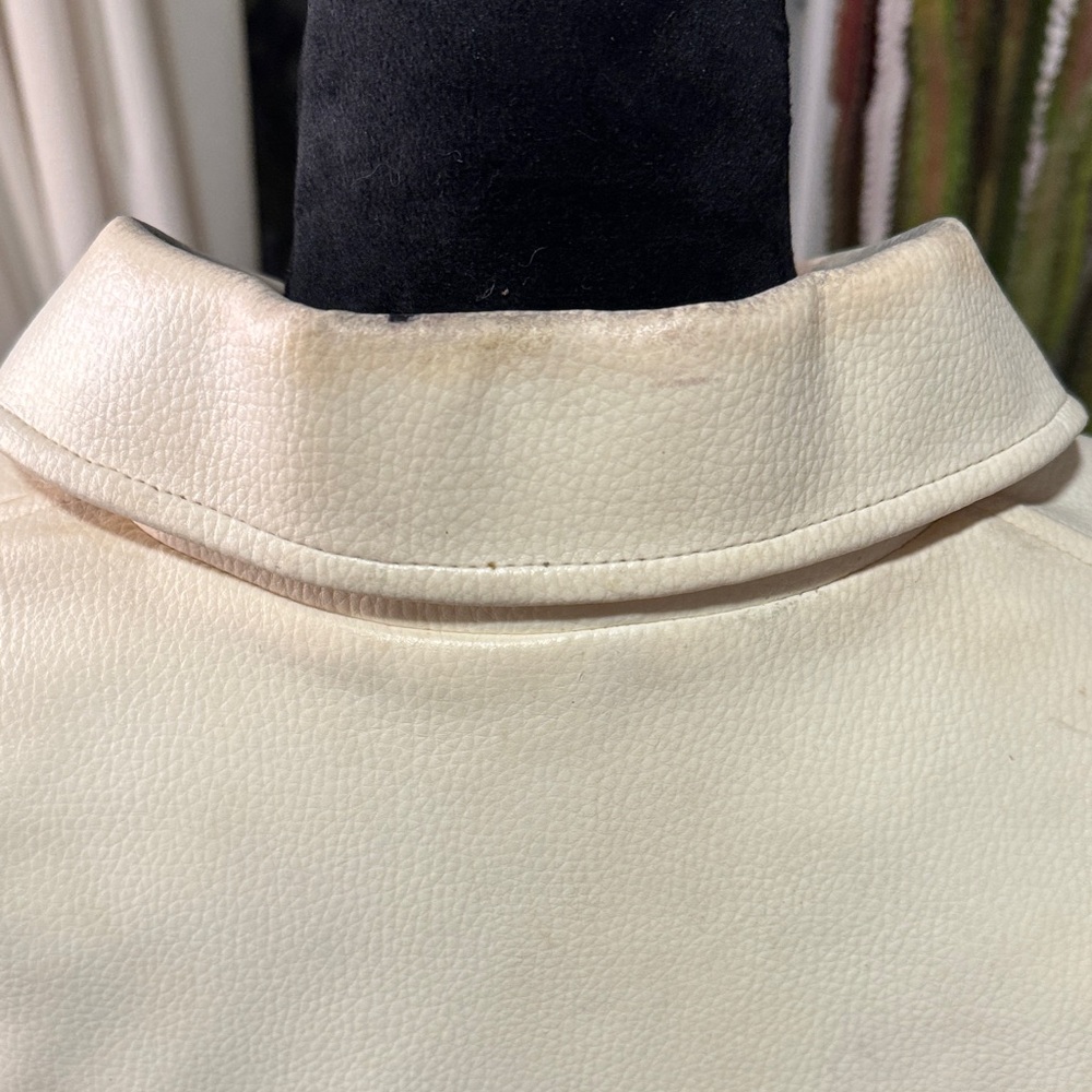 Cream Bomber Jacket with Dragon Embroidery - Picture 15 of 16